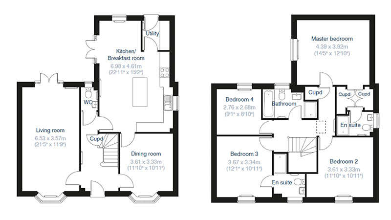 Charles Church House Floor Plans